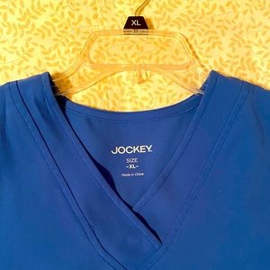 Jockey Scrub top XL uniform Royal blue